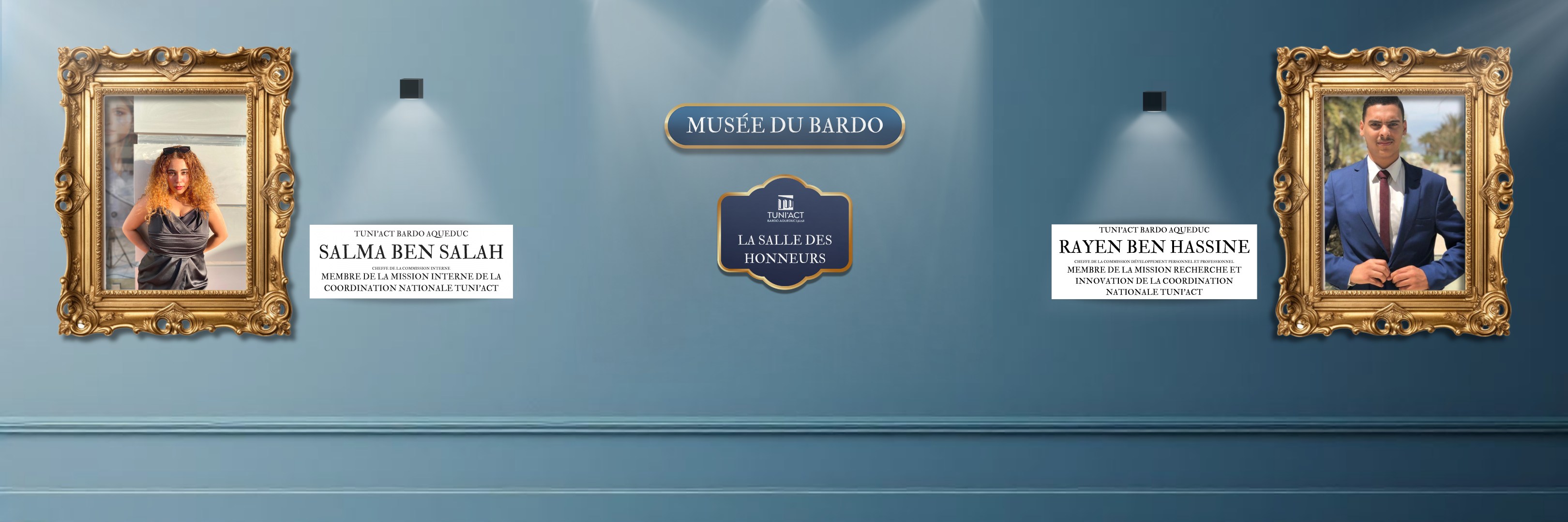 Entrez dans la salle des honneurs où deux nouvelles acquisitions bril...