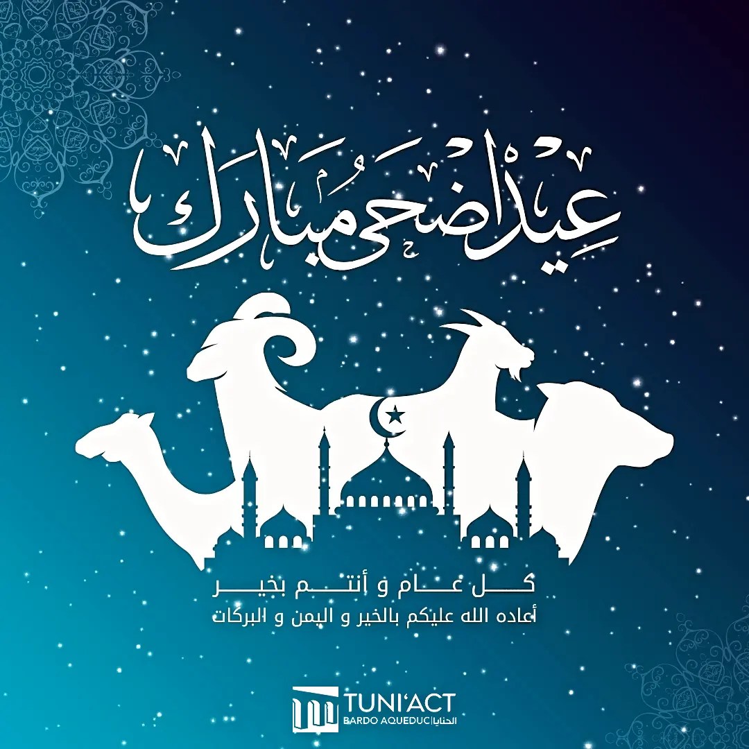 كل عام و أنتم بخير، عيد اضحى مبارك علينا و على الأمة الإسلامية 💙